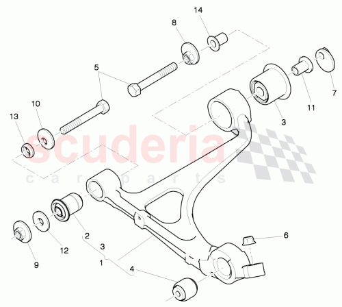 Part Diagram for Bentley 3Y0407171A