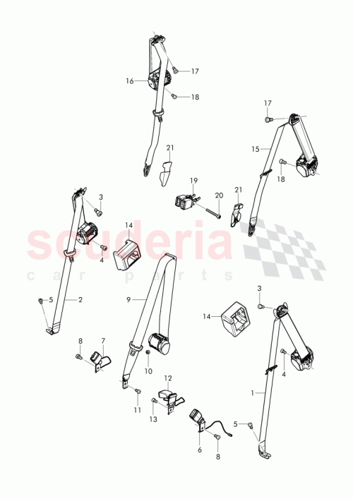 Part Diagram for Bentley 4M0 857 740 N