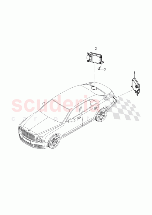 Part Diagram for Bentley 4G0 907 566 M