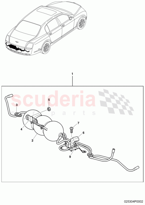 Part Diagram for Bentley 037906283D