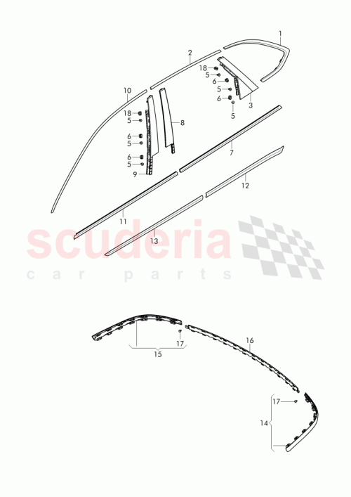 Part Diagram for Bentley 36A 853 082 C