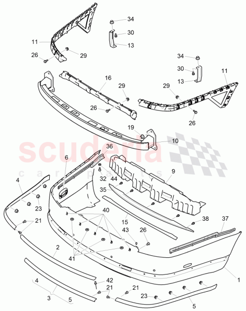 Part Diagram for Bentley 3Y5 807 375 C