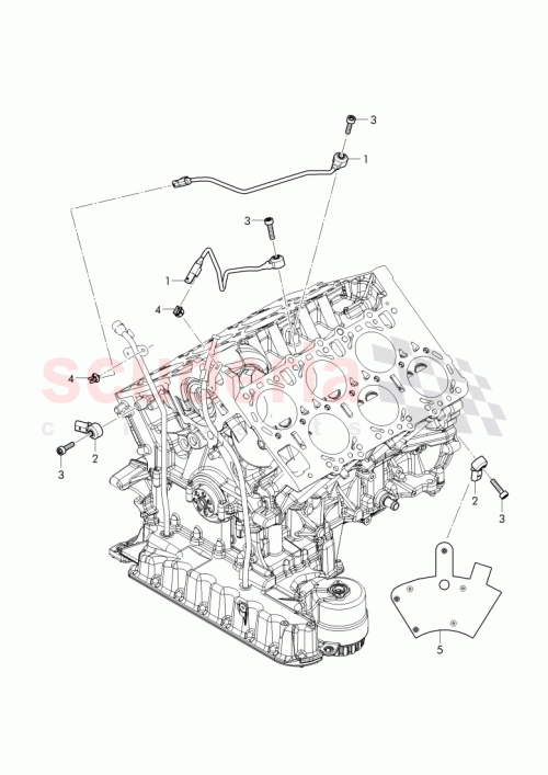 Part Diagram for Bentley 030 905 377 D