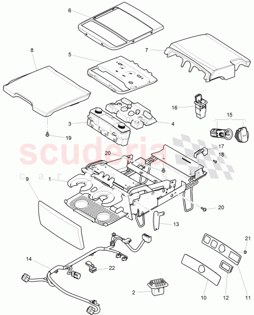 Part Diagram for Bentley 3Y5 860 431 F