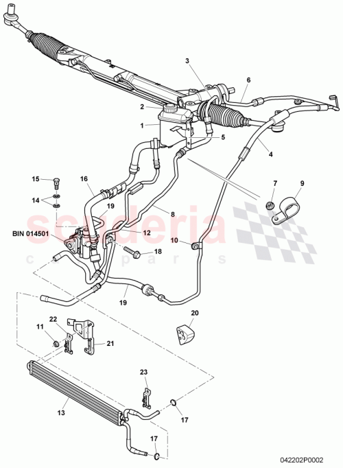 Part Diagram for Bentley 3W0422846
