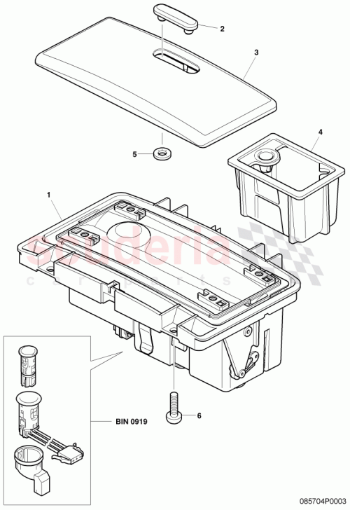 Part Diagram for Bentley 3W0863289E0A0