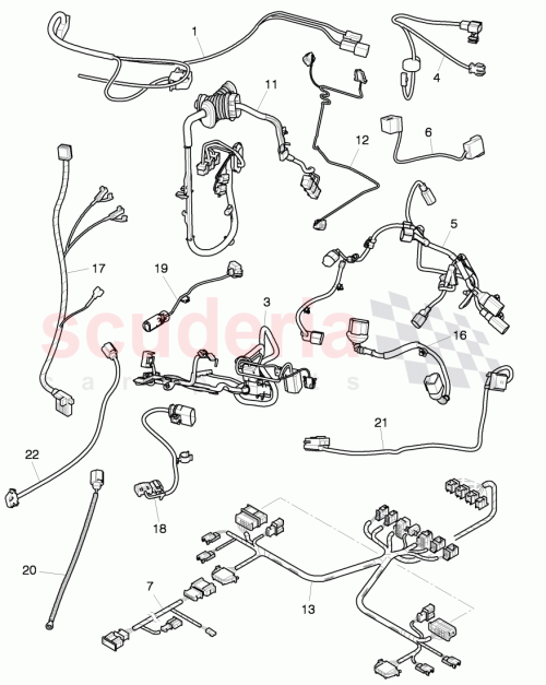 Part Diagram for Bentley 3W0970065