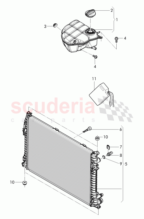 Part Diagram for Bentley 3W0 121 253 E