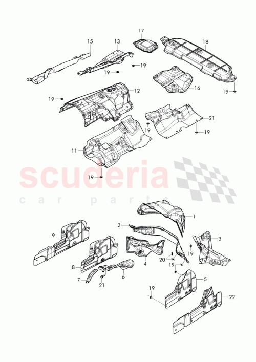 Part Diagram for Bentley 4M0 825 641 E