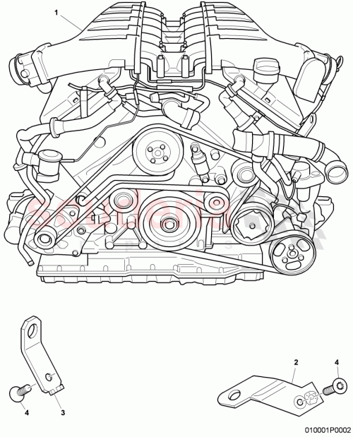 Part Diagram for Bentley 3W0 198 115 K