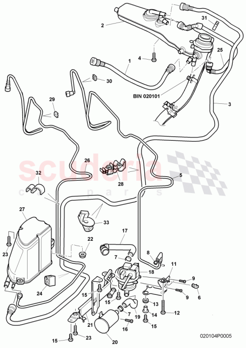 Part Diagram for Bentley N10325101