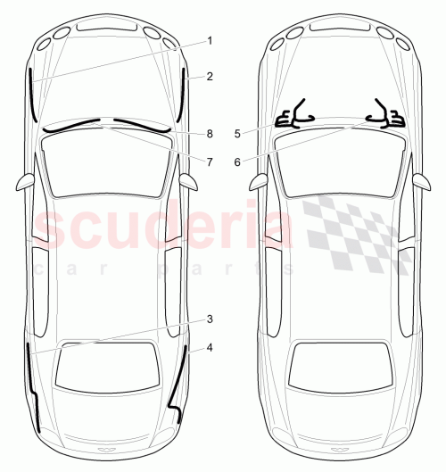 Part Diagram for Bentley 3W0 974 375