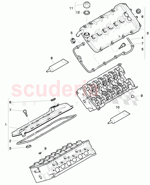 Part Diagram for Bentley 07C103483C