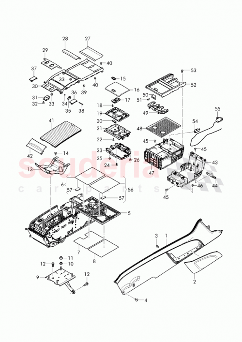 Part Diagram for Bentley WHT 001 511