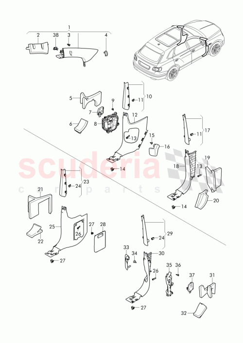 Part Diagram for Bentley 36A 867 270