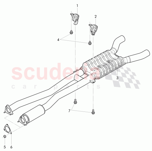 Part Diagram for Bentley 3W0 253 138 A