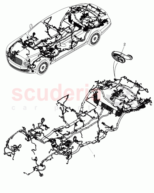 Part Diagram for Bentley 3Y2 971 012 BL