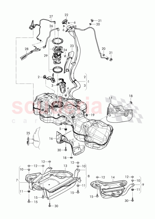 Part Diagram for Bentley 36A298579