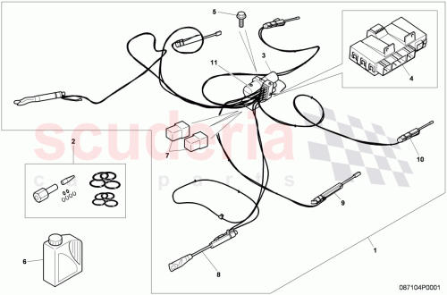Part Diagram for Bentley 3W7959255BX