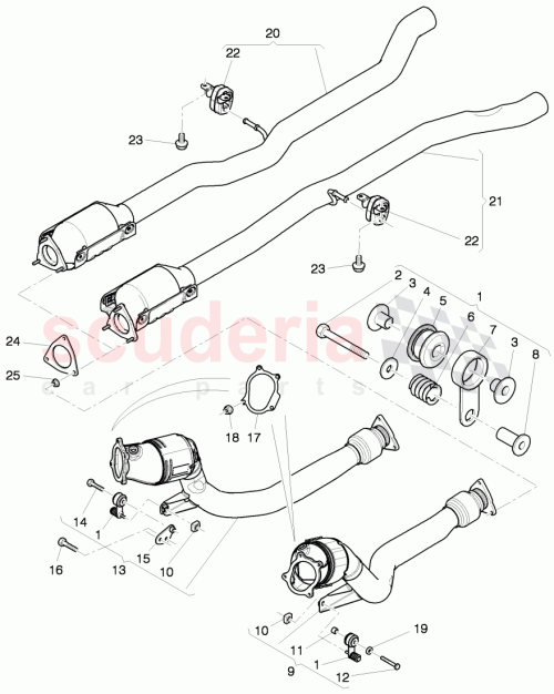 Part Diagram for Bentley 3W8254400C