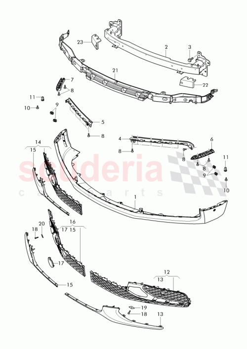 Part Diagram for Bentley 4W0 807 648 R