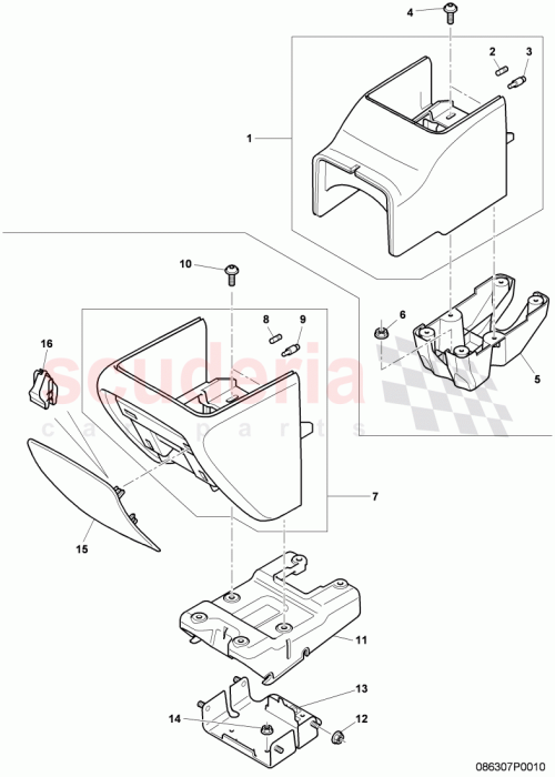 Part Diagram for Bentley 3W8863361