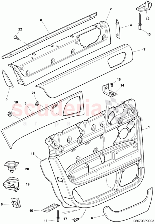Part Diagram for Bentley 3W4868109C