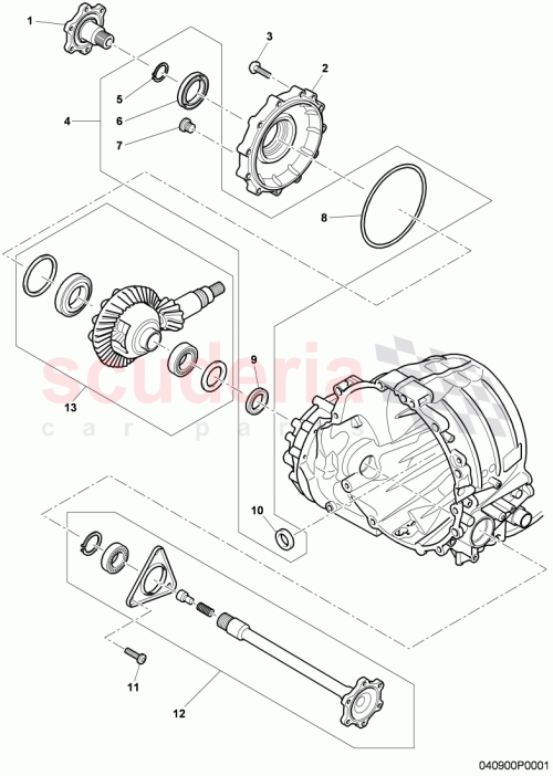 Part Diagram for Bentley 09E409399A