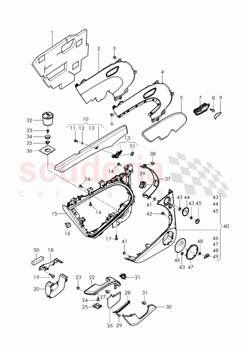 Part Diagram for Bentley 3Y5 853 300 M