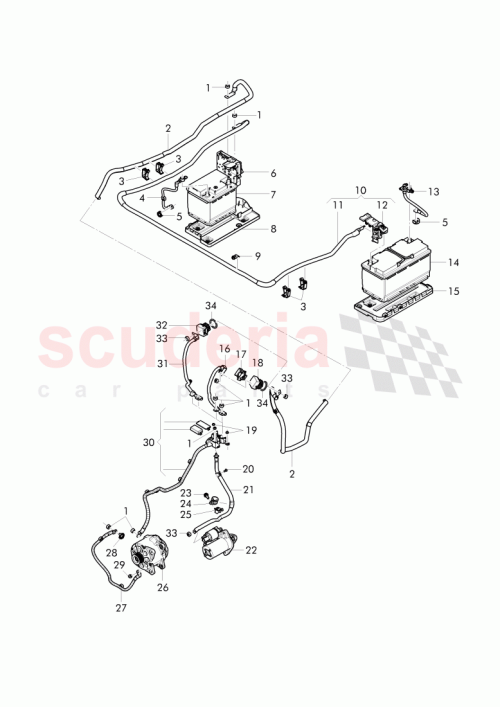 Part Diagram for Bentley 4W0 971 228 A