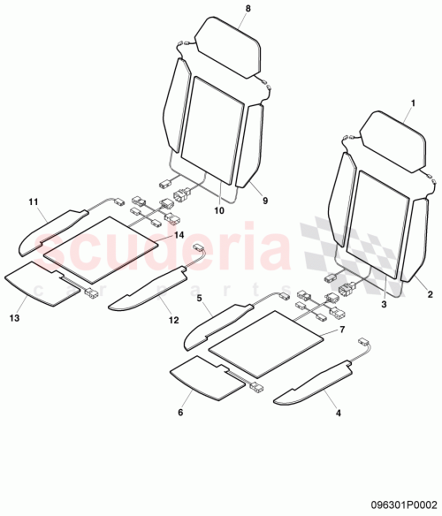 Part Diagram for Bentley 3W5963552AA