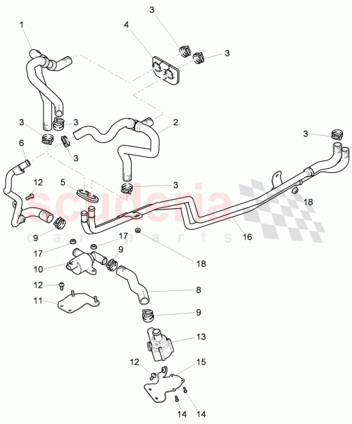 Part Diagram for Bentley 3Y0121079