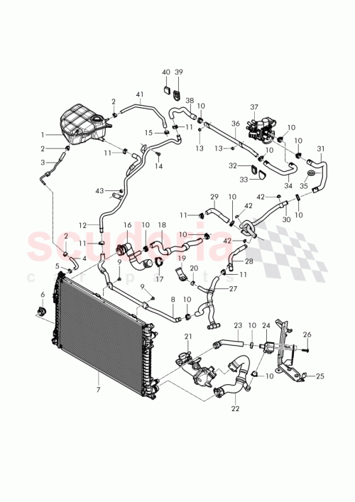 Part Diagram for Bentley 059121012A