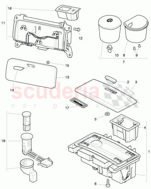 Part Diagram for Bentley 3W0858333B