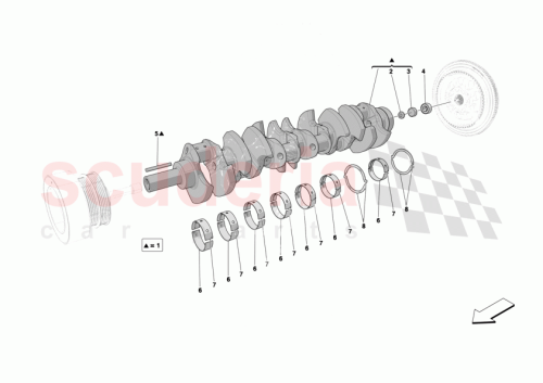 Part Diagram for Ferrari 000176396