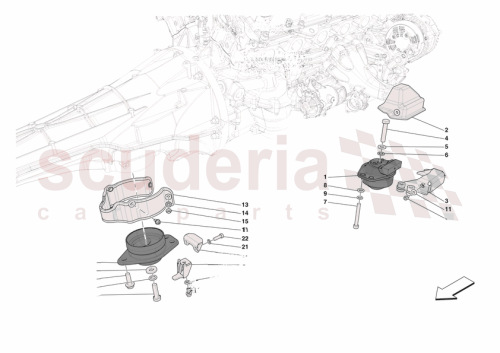 Part Diagram for Ferrari 014496624