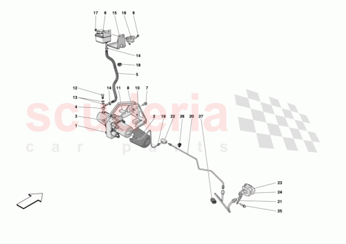 Part Diagram for Ferrari 763297