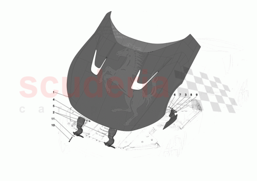 Part Diagram for Ferrari 985786839