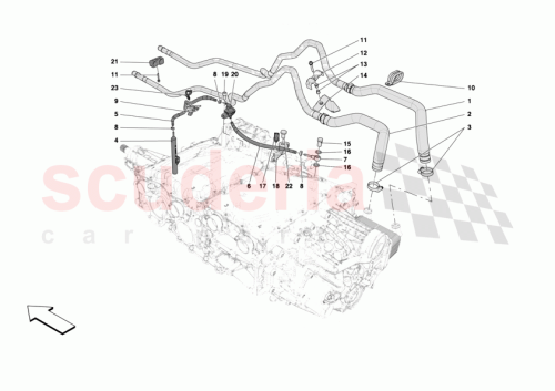 Part Diagram for Ferrari 000954057