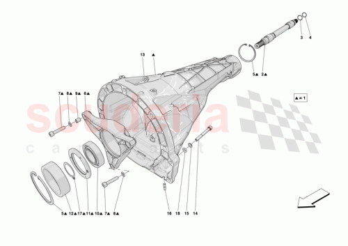Part Diagram for Ferrari 886193