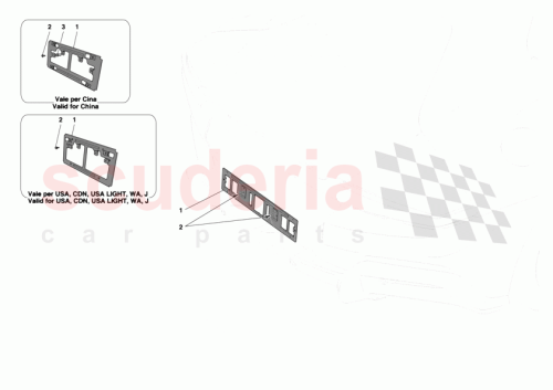 Part Diagram for Ferrari 976136