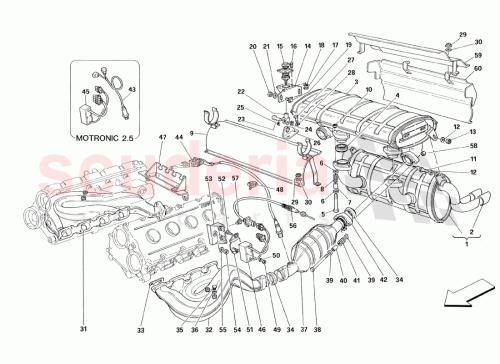 Part Diagram for Ferrari 146650
