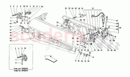 Part Diagram for Ferrari 63617500