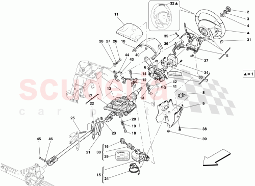 Part Diagram for Ferrari 80464200