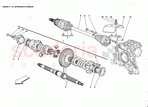 Part Diagram for Ferrari 170602