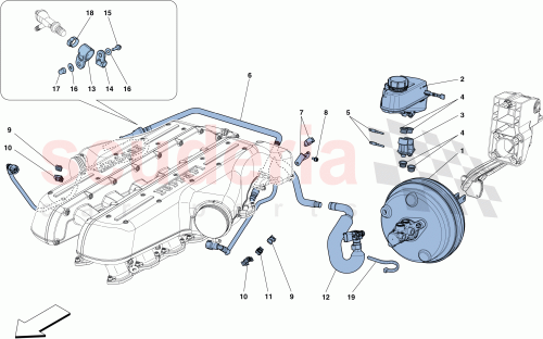 Part Diagram for Ferrari 277006
