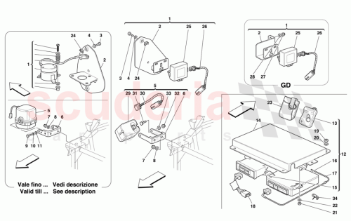 Part Diagram for Ferrari 173935