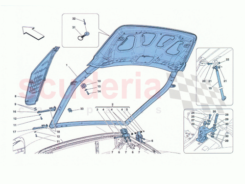 Part Diagram for Ferrari 83454700