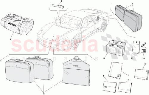 Part Diagram for Ferrari 82091700