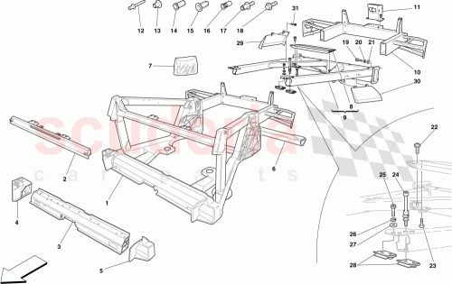 Part Diagram for Ferrari 985199983